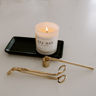 Spa Day Soy Candle - White Jar - 11 oz