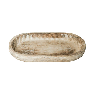 Rustic wood tray