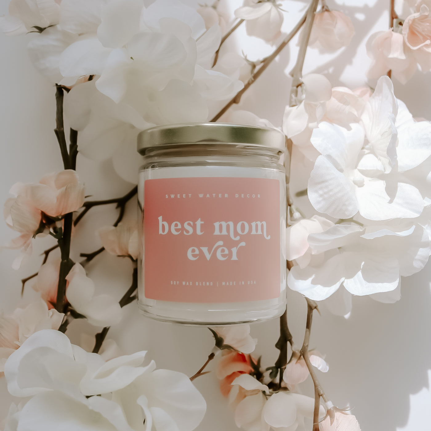 Best Mom Ever! Soy Candle - Clear Jar - 9 oz